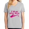 1-Hr Ladies V-Neck T-Shirt Thumbnail