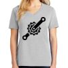 1-Hr Ladies V-Neck T-Shirt Thumbnail