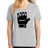 1-Hr Ladies V-Neck T-Shirt Thumbnail