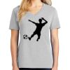 1-Hr Ladies V-Neck T-Shirt Thumbnail