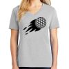 1-Hr Ladies V-Neck T-Shirt Thumbnail