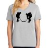 1-Hr Ladies V-Neck T-Shirt Thumbnail