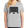 1-Hr Ladies V-Neck T-Shirt Thumbnail