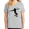 1-Hr Ladies V-Neck T-Shirt Thumbnail