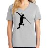 1-Hr Ladies V-Neck T-Shirt Thumbnail