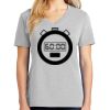 1-Hr Ladies V-Neck T-Shirt Thumbnail