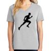 1-Hr Ladies V-Neck T-Shirt Thumbnail