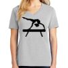 1-Hr Ladies V-Neck T-Shirt Thumbnail