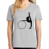 1-Hr Ladies V-Neck T-Shirt Thumbnail