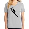 1-Hr Ladies V-Neck T-Shirt Thumbnail