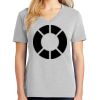 1-Hr Ladies V-Neck T-Shirt Thumbnail