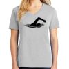 1-Hr Ladies V-Neck T-Shirt Thumbnail