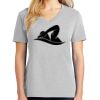 1-Hr Ladies V-Neck T-Shirt Thumbnail
