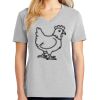1-Hr Ladies V-Neck T-Shirt Thumbnail