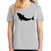 1-Hr Ladies V-Neck T-Shirt Thumbnail