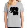 1-Hr Ladies V-Neck T-Shirt Thumbnail
