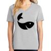 1-Hr Ladies V-Neck T-Shirt Thumbnail