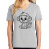 1-Hr Ladies V-Neck T-Shirt Thumbnail