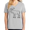 1-Hr Ladies V-Neck T-Shirt Thumbnail