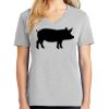 1-Hr Ladies V-Neck T-Shirt Thumbnail