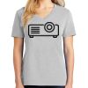 1-Hr Ladies V-Neck T-Shirt Thumbnail