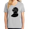 1-Hr Ladies V-Neck T-Shirt Thumbnail