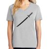 1-Hr Ladies V-Neck T-Shirt Thumbnail