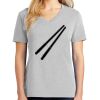 1-Hr Ladies V-Neck T-Shirt Thumbnail