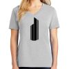 1-Hr Ladies V-Neck T-Shirt Thumbnail