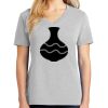 1-Hr Ladies V-Neck T-Shirt Thumbnail