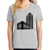 1-Hr Ladies V-Neck T-Shirt Thumbnail