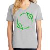 1-Hr Ladies V-Neck T-Shirt Thumbnail