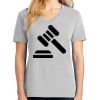 1-Hr Ladies V-Neck T-Shirt Thumbnail