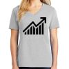 1-Hr Ladies V-Neck T-Shirt Thumbnail