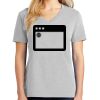 1-Hr Ladies V-Neck T-Shirt Thumbnail