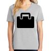 1-Hr Ladies V-Neck T-Shirt Thumbnail
