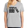 1-Hr Ladies V-Neck T-Shirt Thumbnail