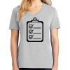 1-Hr Ladies V-Neck T-Shirt Thumbnail