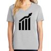 1-Hr Ladies V-Neck T-Shirt Thumbnail
