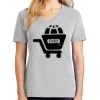 1-Hr Ladies V-Neck T-Shirt Thumbnail