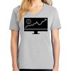 1-Hr Ladies V-Neck T-Shirt Thumbnail