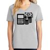 1-Hr Ladies V-Neck T-Shirt Thumbnail