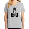 1-Hr Ladies V-Neck T-Shirt Thumbnail