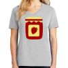 1-Hr Ladies V-Neck T-Shirt Thumbnail