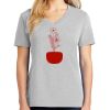 1-Hr Ladies V-Neck T-Shirt Thumbnail