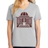 1-Hr Ladies V-Neck T-Shirt Thumbnail