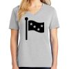 1-Hr Ladies V-Neck T-Shirt Thumbnail