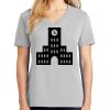 1-Hr Ladies V-Neck T-Shirt Thumbnail