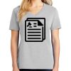1-Hr Ladies V-Neck T-Shirt Thumbnail