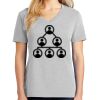 1-Hr Ladies V-Neck T-Shirt Thumbnail